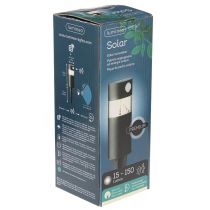 položky Solární zahradní světlo s pohybovým senzorem, LED, 34 cm