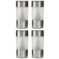 položky Solární LED zahradní svítidla 14 cm, teple bílá, sada 4 kusů