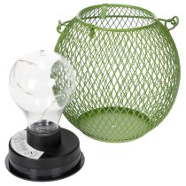 položky Kulatá LED solární lucerna, ideální do zahrady nebo na terasu, atmosférické osvětlení, 12 cm