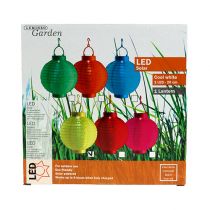 položky Lampion LED se solárním 20cm žlutým