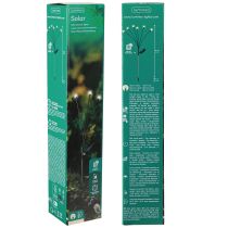 položky Solární světla venkovní LED tyčové světlo teplé bílé 70cm 3ks