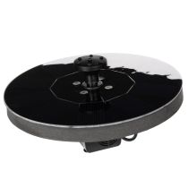 položky Solární čerpadlo pro zahradní jezírka, plovoucí dekorativní vodní prvek s LED, 16 cm