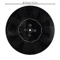 položky Solární čerpadlo pro zahradní jezírka, plovoucí dekorativní vodní prvek s LED, 16 cm