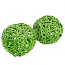Spanball světle zelený Ø8cm 4ks