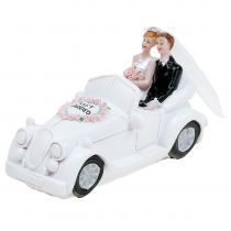 Kasička svatební auto 14,5cm