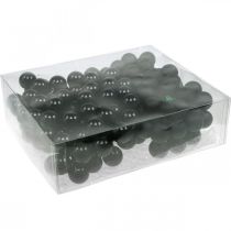 položky Mini vánoční koule na drátěném černém skle Ø25mm 140 ks