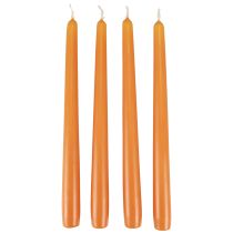 položky Svíčky kuželové Svíčky Wenzel oranžové 250/23mm 12 ks