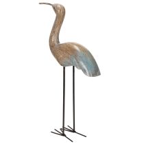položky Dekorativní figurka ptáka pro stylový interiérový design, 43 cm