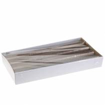 položky Kuželové svíčky jednobarevná měděná metalíza 34mm×240mm 4 ks