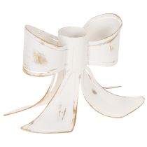 položky Svícen ve tvaru vintage mašle, 12 cm