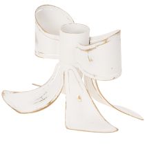 položky Svícen ve tvaru vintage mašle, 12 cm