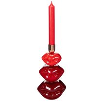 položky Lesklý svícen na rty, moderní design, 21 cm