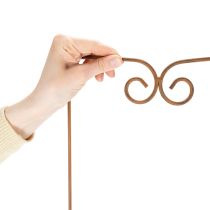 položky Trellis, pomůcka pro lezení, zakřivený dekorativní prvek pro květinové záhony a květináče, 75 cm