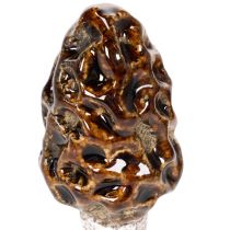 položky Umělý dekorativní kůl smrž do květináčů a na stůl, 13 cm, 2 kusy
