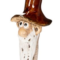 položky Dekorativní figurka zahradního trpaslíka do květináčů, 16 cm, 2 kusy