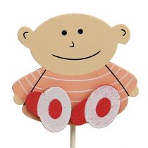 položky Zástrčka Baby 5cm L25cm Růžová 20 ks
