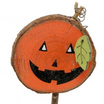 Zástrčka dýňová příroda, oranžová 8cm 12ks