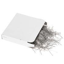 položky Postříbřené železné špendlíky, poniklované, 105/30 mm, 500 g