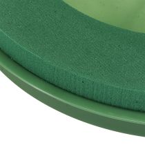 položky Květinový věnec z pěny s miskou, mokrá květinová pěna Ø29cm, 2 ks