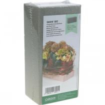 položky Květinová pěna na sušené květiny suchý květinový materiál 23x8x11cm