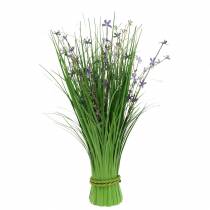 Deco stojící kytice s lučními květy umělý šeřík 51cm