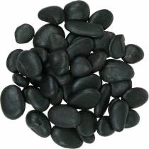 položky Říční oblázky přírodní černé 2-3cm 1kg