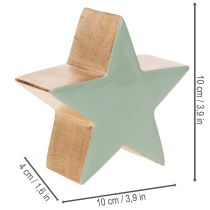 položky Dekorativní figurka hvězdy, stolní dekorace, 10 cm, 3 kusy