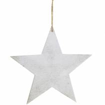 položky Vánoční dekorace hvězda k zavěšení 30cm 3ks