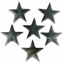 položky Deco stars šedá 4cm 12ks