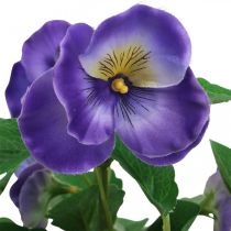 Umělá maceška violka umělá květina luční květina 30cm