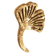 položky Bodová dekorace zlatá gingko dekorace gingko list třpytky 3×4cm 72 ks