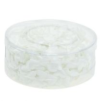 položky Bodová dekorace srdíčka bílá 14mm 800 ks