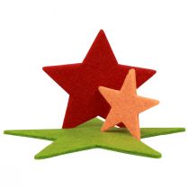 Rozhazujte dekorace hvězdičky, rozhazujte díly Vánoční barevné 108 dílků