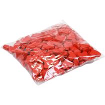 položky Bodová dekorace srdíčka dekorace dřevěná srdíčka stolní dekorace červená 2cm 180 ks