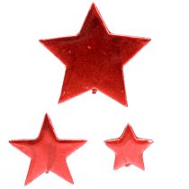 položky Dekorace Red Stars na rozptyl Ø3/5/7cm – 2. volba – 44 ks