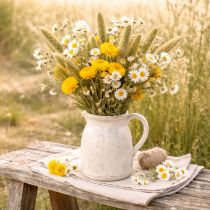 položky Sušený žlutý smileník (Helichrysum), kytice sušených květů, 100g