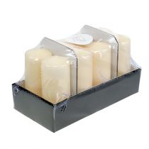 položky Sloupová svíčka 150/60 krémová 8ks