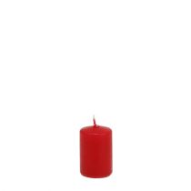 položky Pilířové svíčky červené adventní svíčky malé svíčky 60/40mm 24 ks