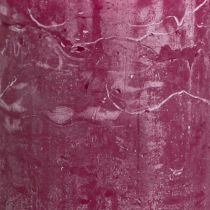 položky Sloupové svíčky stálobarevné Berry svíčky fialové 50×100cm 4 ks