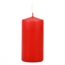 položky Pilířové svíčky červené Adventní svíčky svíčky červené 100/50mm 24ks