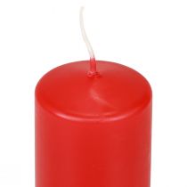 položky Pilířové svíčky červené Adventní svíčky svíčky červené 120/50mm 24 ks