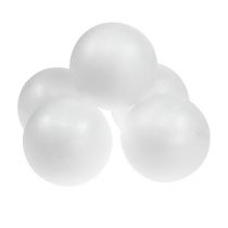 položky Polystyrénová koule Ø10cm bílá 5 ks