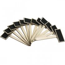 položky Dřevěné fixy na rostliny, stolní dekorace na svatby, 12 kusů