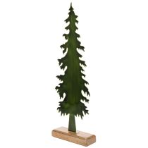 položky Dekorativní vánoční stromeček na dřevěném podstavci, stolní dekorace, Vánoce, 46 cm