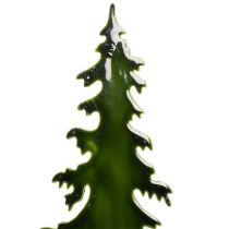 položky Dekorativní vánoční stromeček na dřevěném podstavci, stolní dekorace, Vánoce, 46 cm