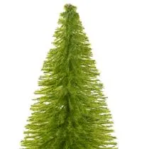 položky Umělý vánoční stromeček s dřevěným podstavcem, malý, 16 cm, 6 kusů