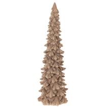 položky Dekorativní vločkový vánoční stromeček pro zimní dekoraci, 34 cm