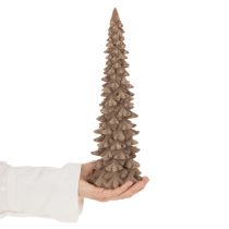 položky Dekorativní vločkový vánoční stromeček pro zimní dekoraci, 34 cm