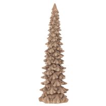 položky Dekorativní vločkový vánoční stromeček pro zimní dekoraci, 34 cm