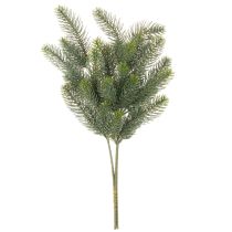 položky Umělá jedlová větvička, slavnostní dekorace okna, 50 cm, 3 kusy